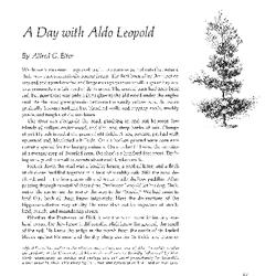 A Day with Aldo Leopold