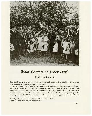What Became of Arbor Day?