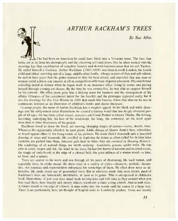 Arthur Rackham’s Trees