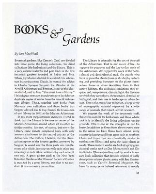 Books & Gardens