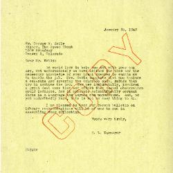 1947/01/25: E. L. Kammerer to George W. Kelly