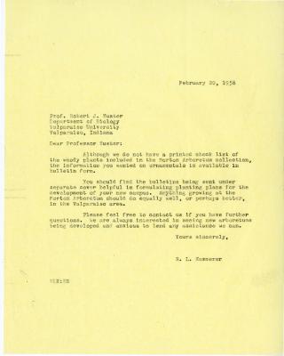 1958/02/20: E. L. Kammerer to Robert J. Kuster