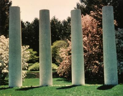 Four Columns in spring