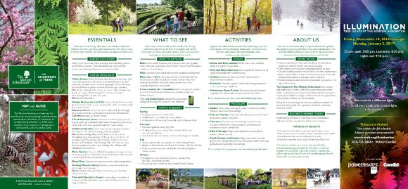 The Morton Arboretum Map and Guide [2016]