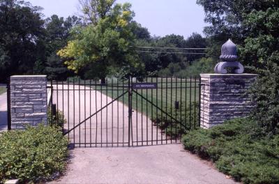 The Morton Arboretum Entrance Gates
