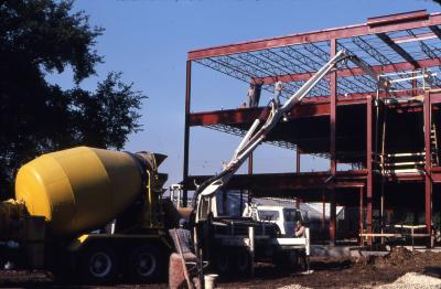 Construction of the Research Center, Framing
