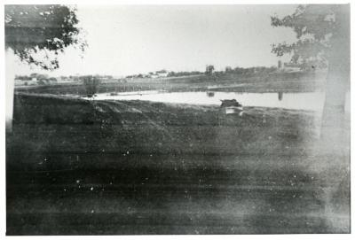 Puffer Lake with Lacy Farm and Arbor Farm in background