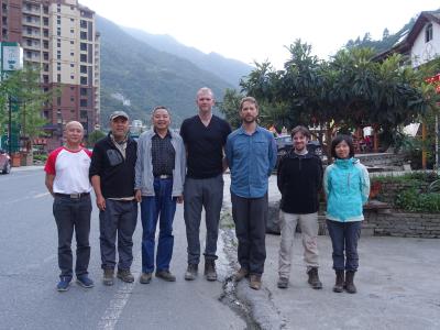 NACPEC 2018 Expedition Team to western Hubei, China