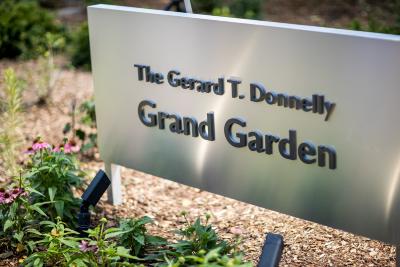 The Gerard T. Donnelly Grand Garden Sign