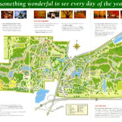 The Morton Arboretum Map and Guide [2021]