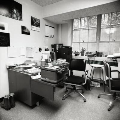 Photography office before 1980 (located beneath Library)