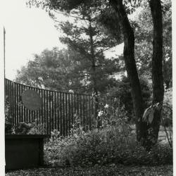 May T. Watts Reading Garden, view from ground