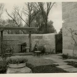 May T. Watts Reading Garden, south side