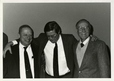 Don Heldt Retirement Party - (L to R): Charles Haffner, Don Heldt, Marion Hall