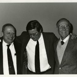 Don Heldt Retirement Party - (L to R): Charles Haffner, Don Heldt, Marion Hall