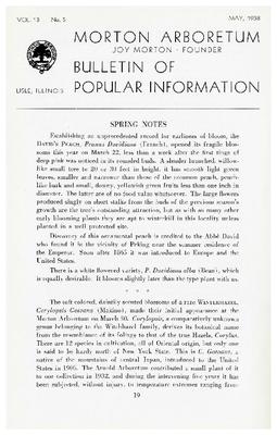 Bulletin of Popular Information V. 13 No. 05