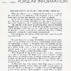 Bulletin of Popular Information V. 11 No. 10