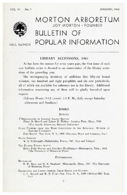 Bulletin of Popular Information V. 17 No. 01
