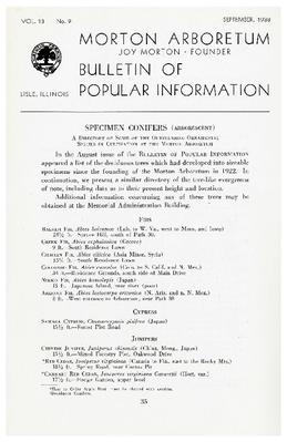 Bulletin of Popular Information V. 13 No. 09