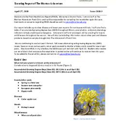 Plant Health Care Report, Issue 2018.3