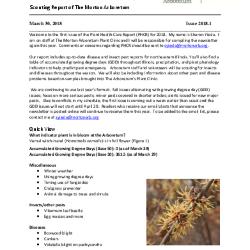 Plant Health Care Report, Issue 2018.1
