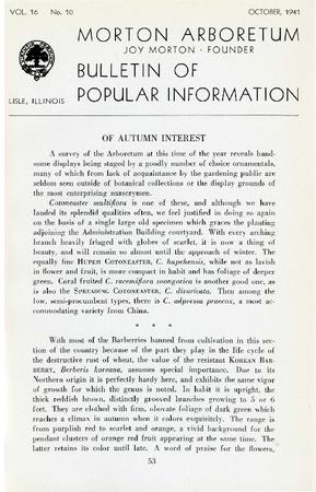 Bulletin of Popular Information V. 16 No. 10