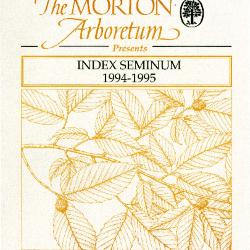 Index Seminum 1994-1995
