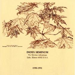 Index Seminum 1990-1991
