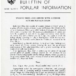 Bulletin of Popular Information V. 28 No. 10