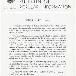 Bulletin of Popular Information V. 27 No. 06