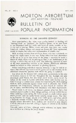 Bulletin of Popular Information V. 29 No. 05