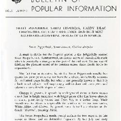 Bulletin of Popular Information V. 27 No. 09