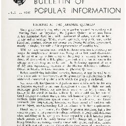 Bulletin of Popular Information V. 29 No. 05