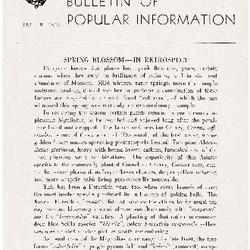 Bulletin of Popular Information V. 22 No. 06