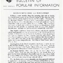 Bulletin of Popular Information V. 27 No. 01