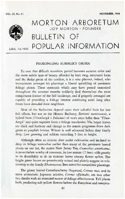 Bulletin of Popular Information V. 23 No. 11