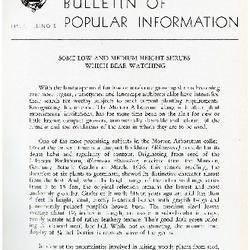 Bulletin of Popular Information V. 31 No. 03