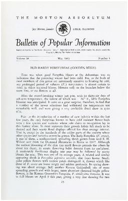 Bulletin of Popular Information V. 38 No. 05