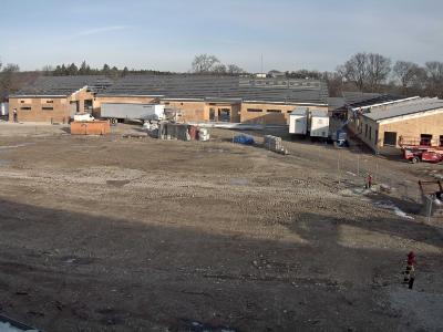 South Farm Curatorial and Operations Center Construction, December 2016