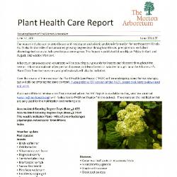 Plant Health Care Report: Issue 2011.09