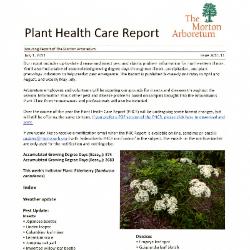Plant Health Care Report: Issue 2011.11