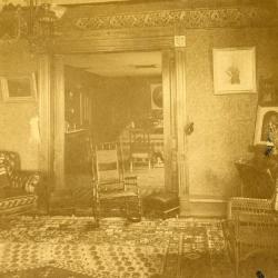 Arbor Lodge interior (prior to 1903 remodeling)