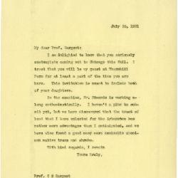 1921/07/23: [Joy Morton] to C. S. Sargent