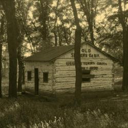 Arbor Lodge album: Old Settlers Cabin