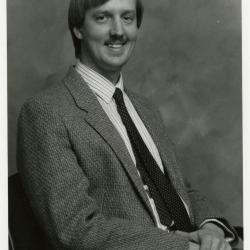 Rick Hootman, seated portrait