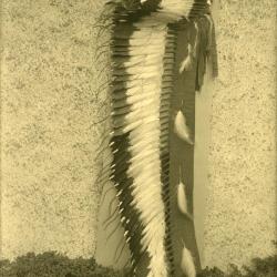 Arbor Lodge album: outdoor feather headdress display