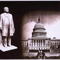 J. Sterling Morton statue &amp; U.S. Capitol
