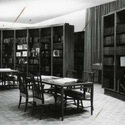 Sterling Morton Library, reading room, center, facing southeast