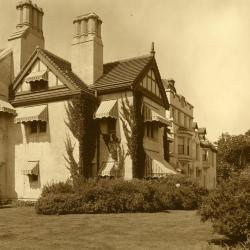 Morton Residence at Thornhill, exterior, southeast corner