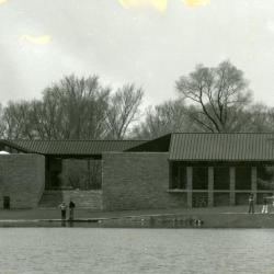 Visitor Center and Restaurant, facing Meadow Lake